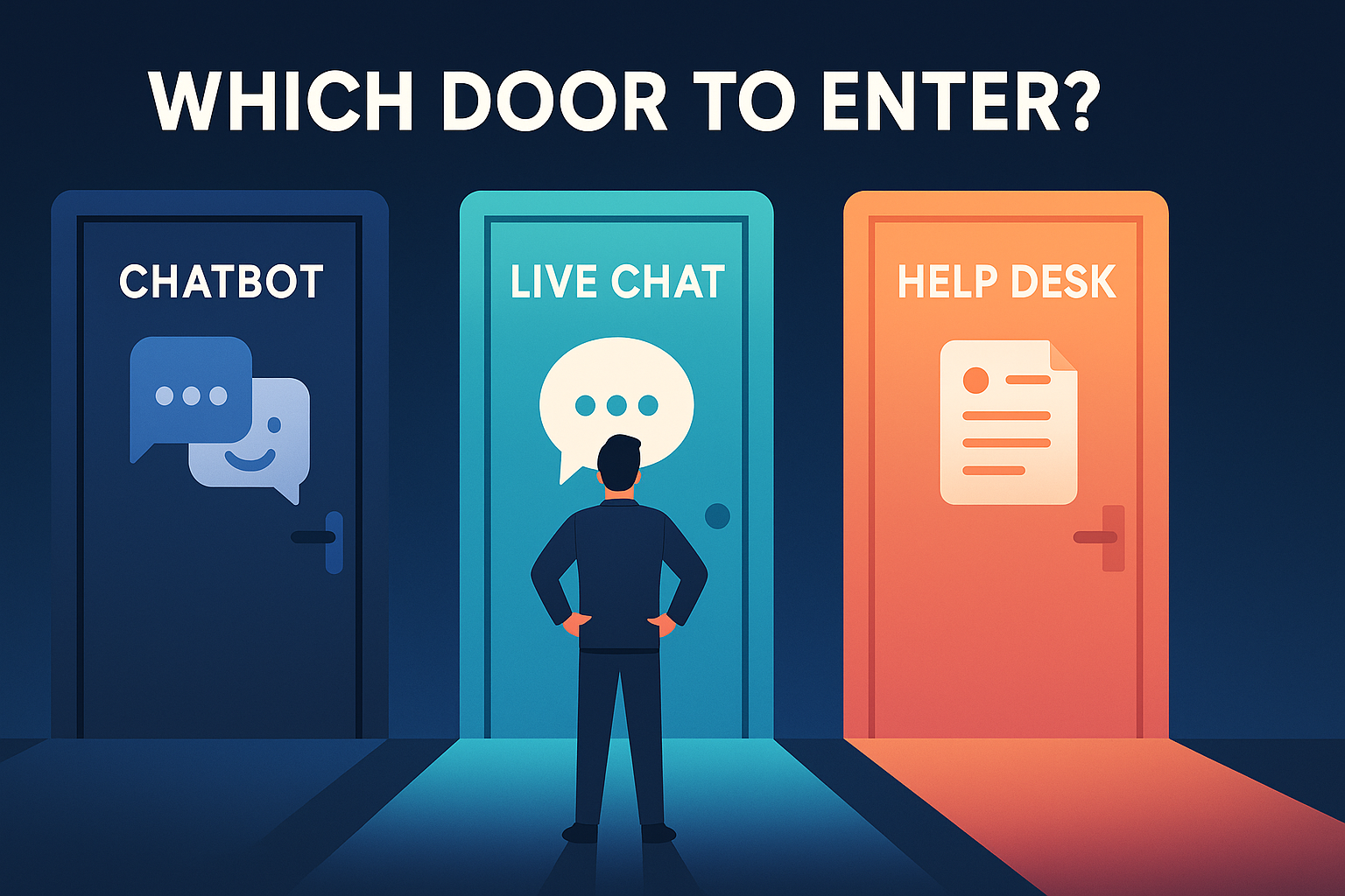 Thumbnail for Chatbot vs Live Chat vs Help Desk: Which One Does Your Business Really Need?